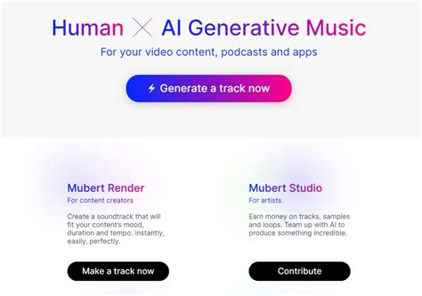 nubert ai|Mubert: music powered by AI · GitHub.